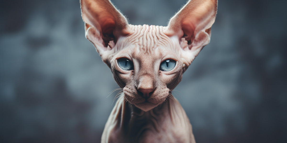 un gato peterbald