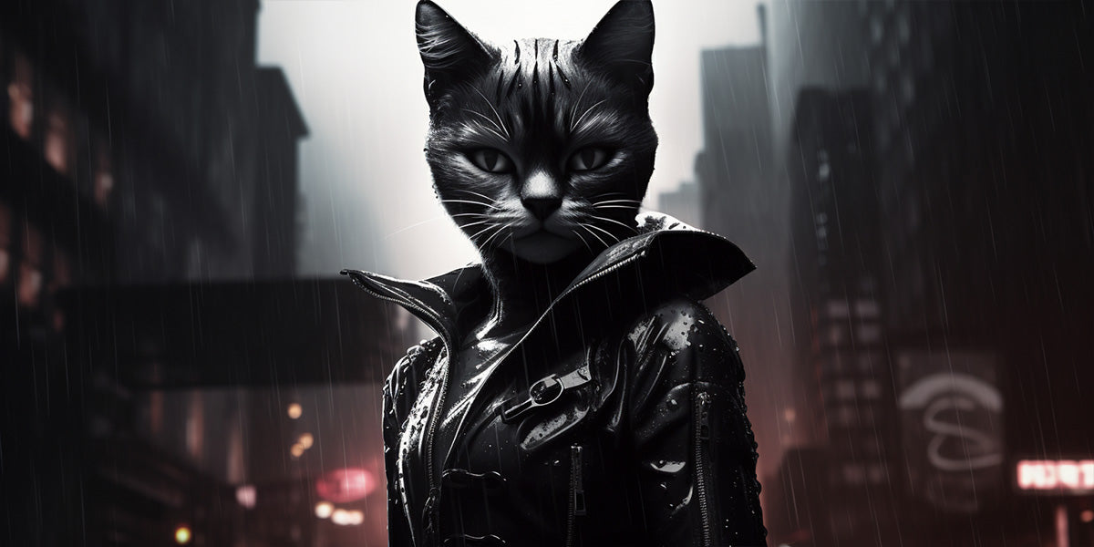 una gata como catwoman