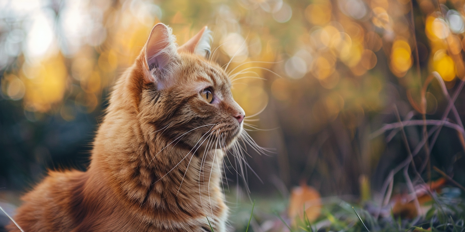 Gato con un pelaje brillante y saludable