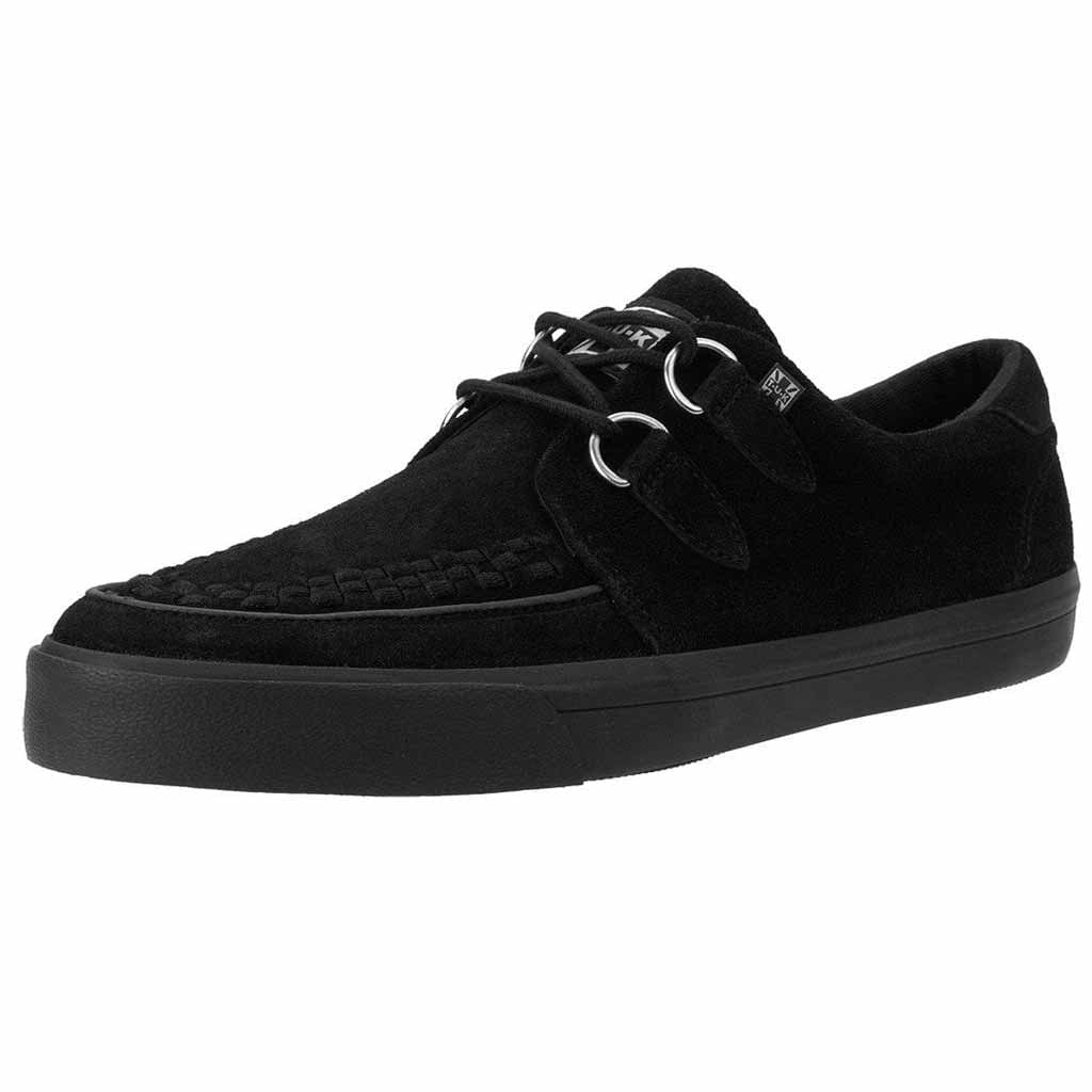 Creeper Sneaker Black Suede . Shoes – . Shoes EU