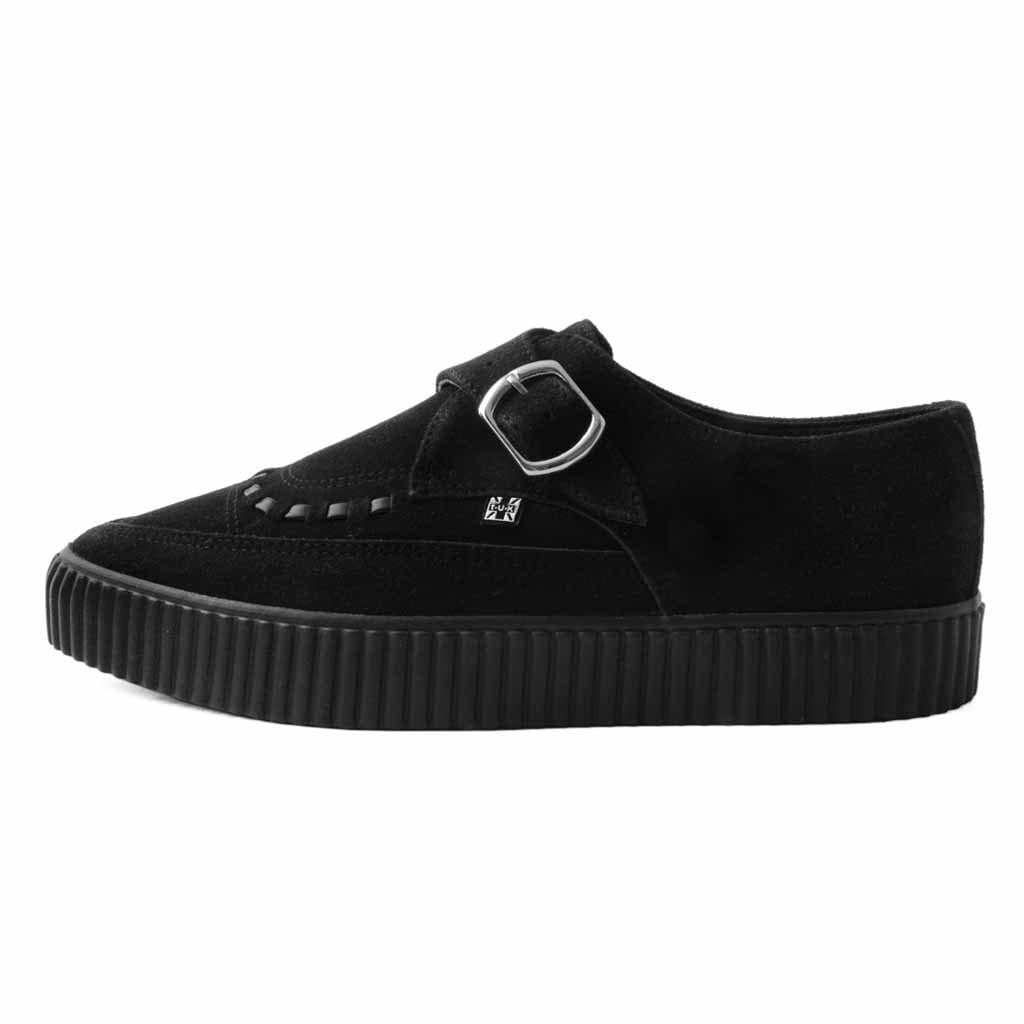 Decoratie Ook Lach Pointed Creeper Sneaker Slip-On Black Canvas – T.U.K. Shoes EU