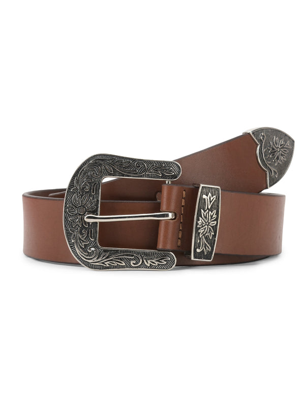 Dark Brown Genuine Leather Vintage Western Men Belt at Rs 325/piece in  Kanpur