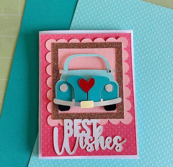 paper pieced card