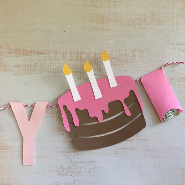mailable birthday banner SVG