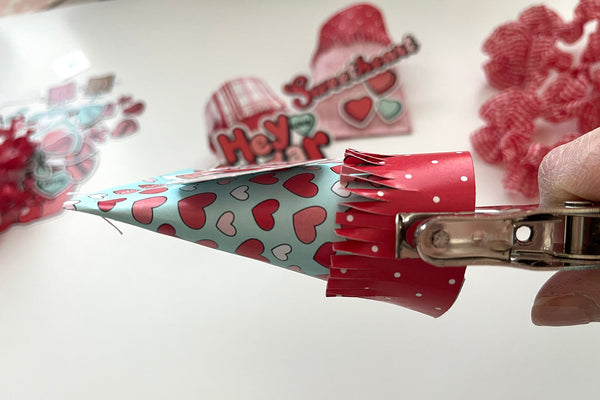 valentine treat pockets upcycle craft