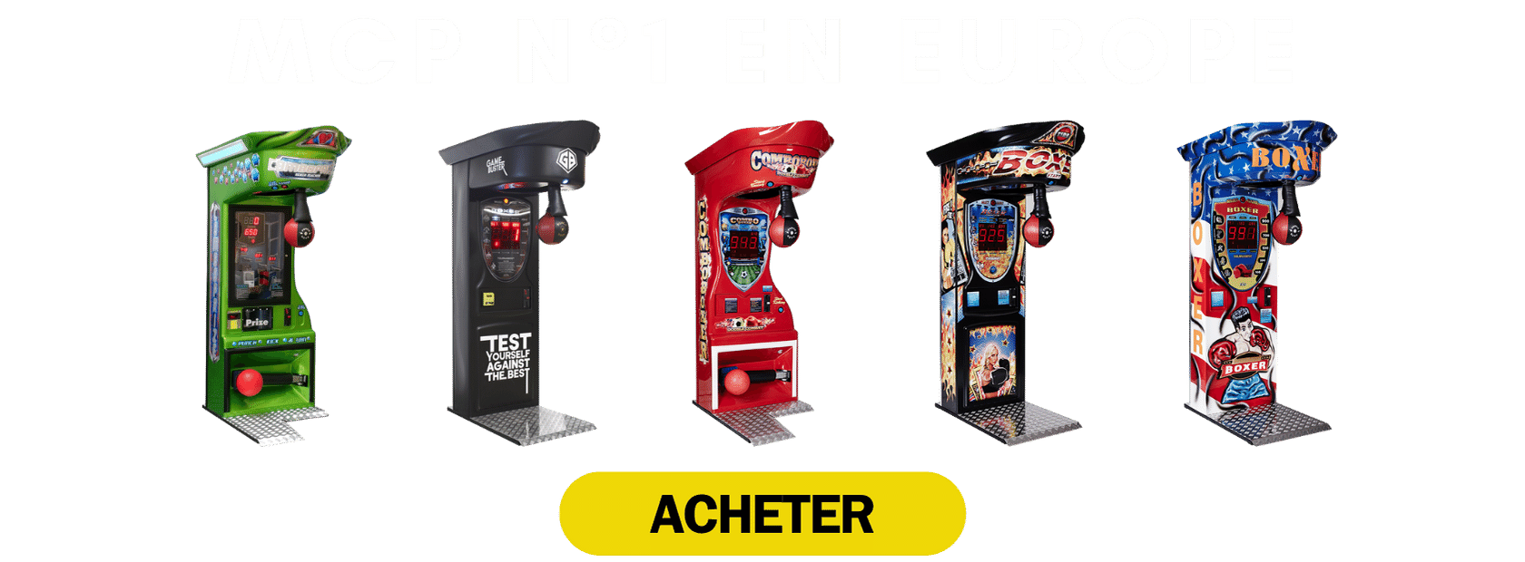 acheter machine a coup de poing