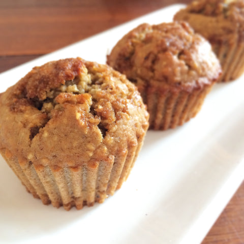 Flourless Banana Muffins 