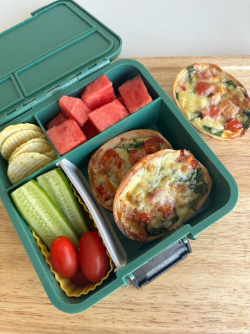 Mini boat quiche recipe