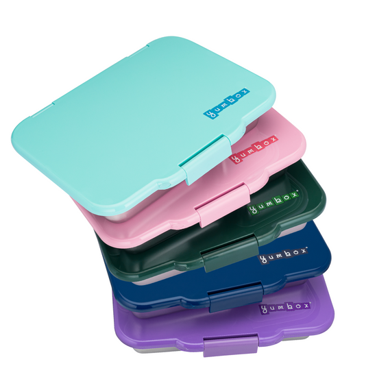 Yumbox Lunchbox w. 4 Rooms - Bento Tapas - Bali Aqua/Zodiac