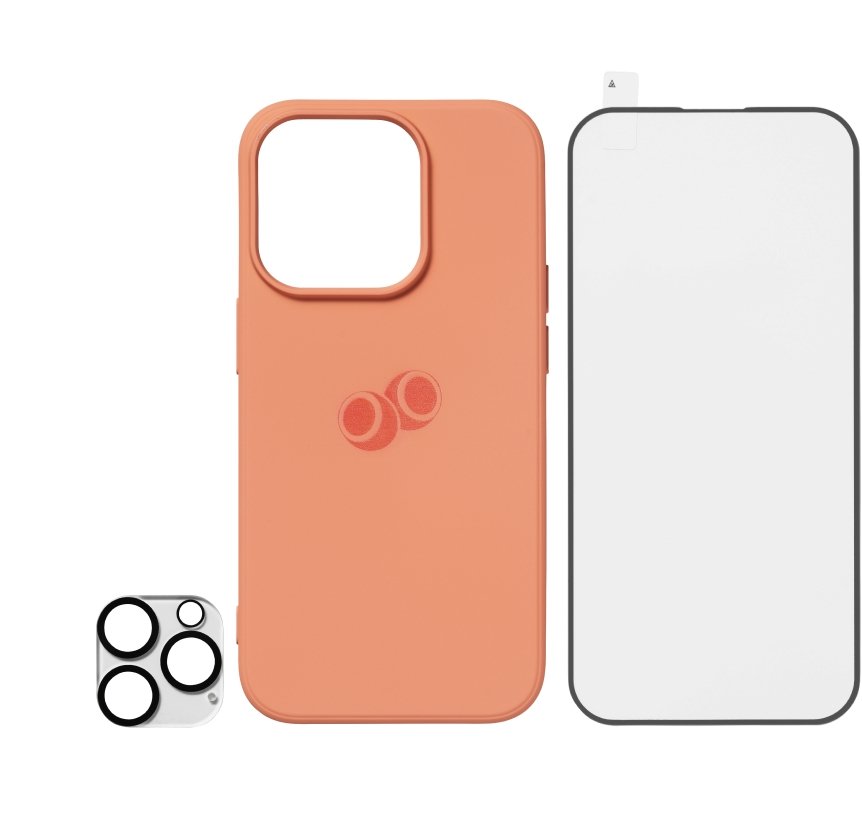 The Coco Package - iPhone 14 Sunset Orange - Cococasing
