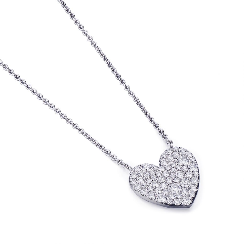 Amazon.com: SISGEM 14k White Gold Floating Heart Necklace for Women, Love  Pendant and Box Chain Jewelry Present for Wife, Gifts for Her, 18 Inch :  Clothing, Shoes & Jewelry