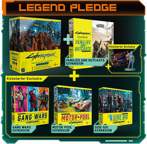 大当たり例 Cyberpunk2077:Gangs of Night City Legend Pledge
