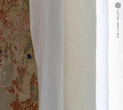 Our off white curtains are designed and made to give your home a unique and timeless charm, and no matter the style of your home, linen can fit into any interior.
