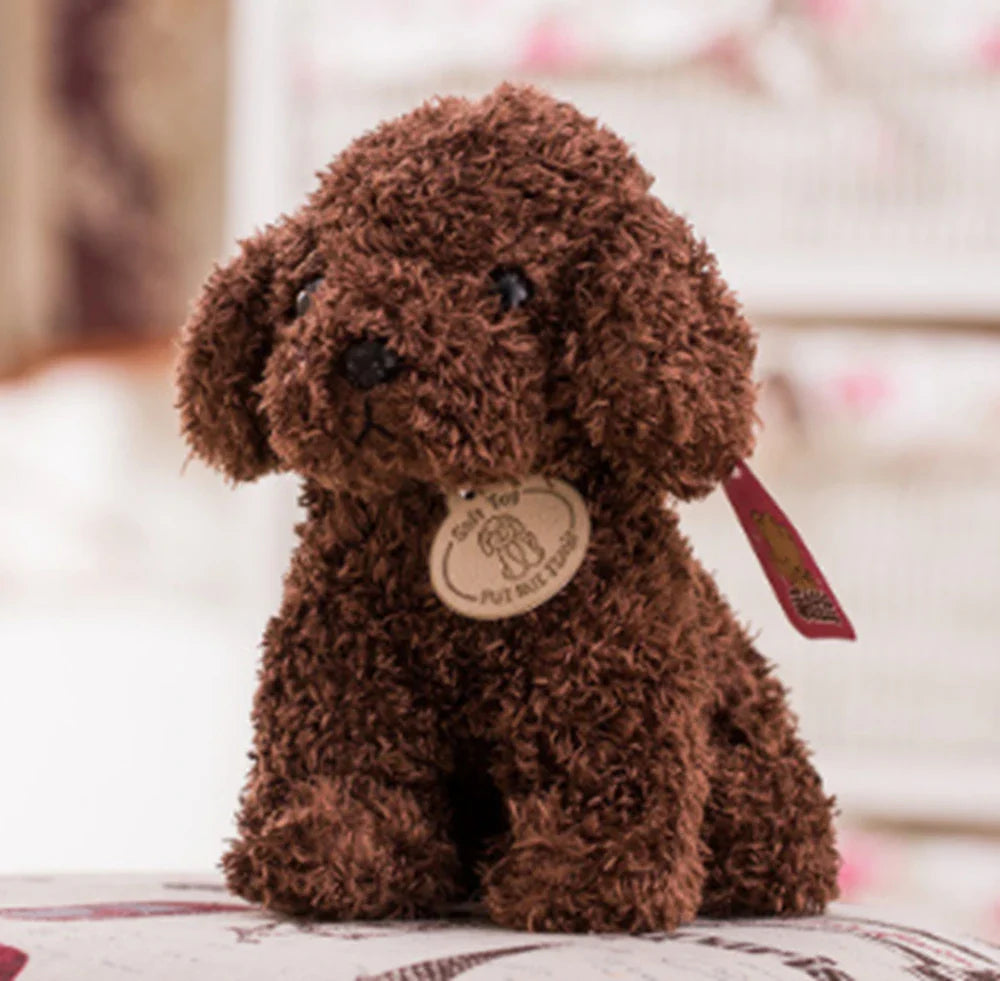 Cute 20CM Plush Curly Dog Toy - Perfect Gift for Kids! - Image 4