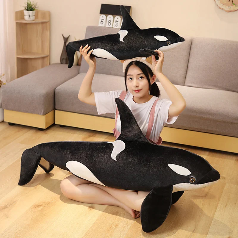 50cm Killer Whale Plush Doll Soft Sleeping Pillow - Image 6