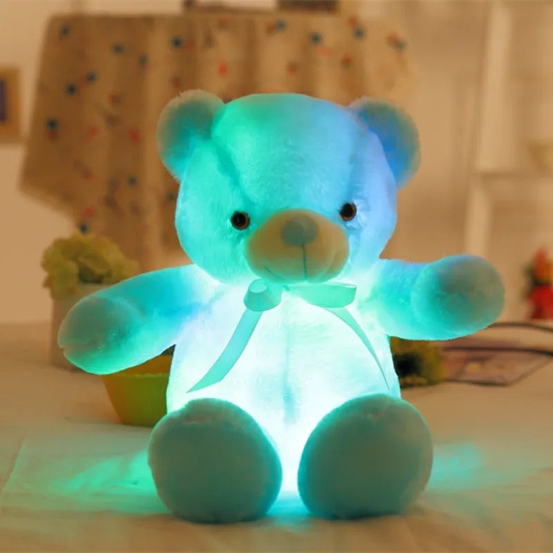 Luminous 30CM Teddy Bear Plush Pillow - Perfect Gift for Kids! - Image 8