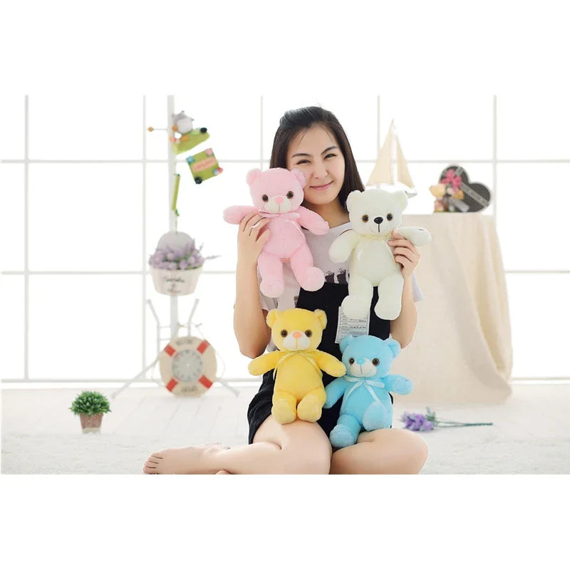 Luminous 30CM Teddy Bear Plush Pillow - Perfect Gift for Kids! - Image 9