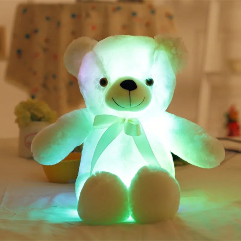 Luminous 30CM Teddy Bear Plush Pillow - Perfect Gift for Kids! - Image 6