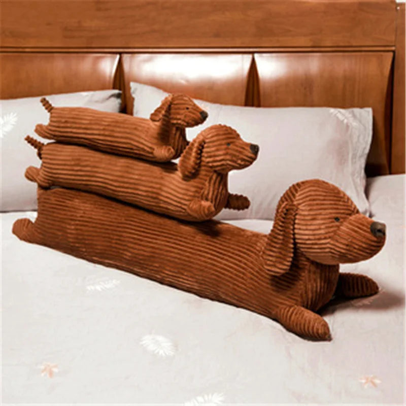 Dachshund Plush Pillow - Lifelike Long Dog Cushion for Home Decor - Image 8
