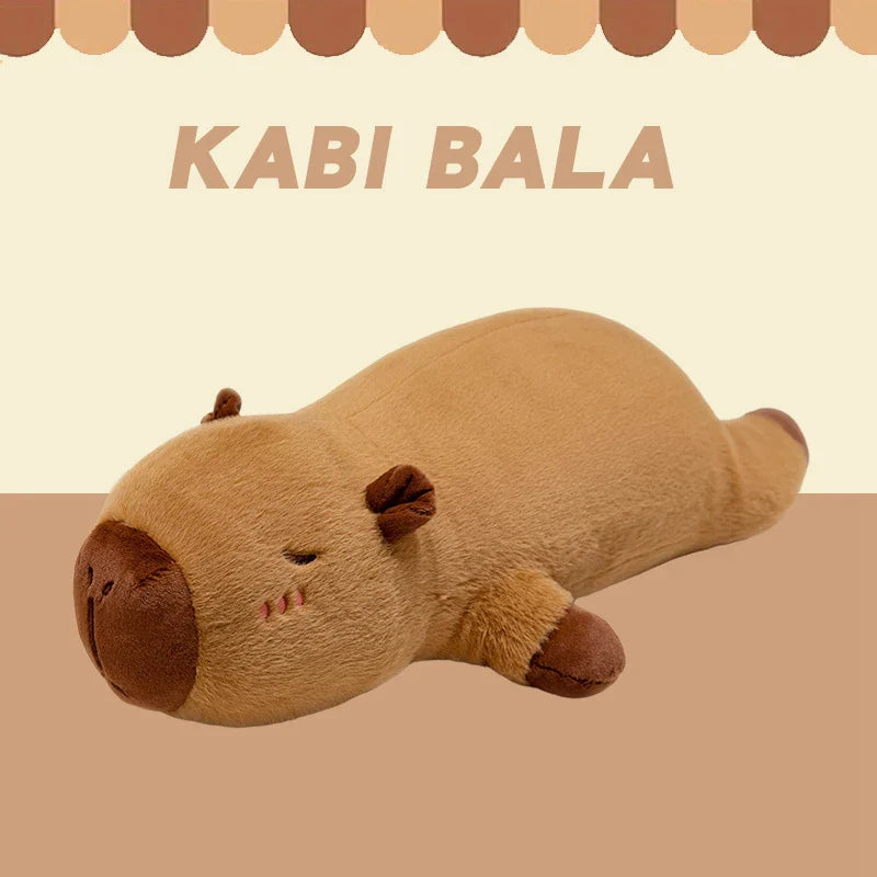 Kawaii Giant Capybara Plush Doll - Cozy Home Decor & Cute Companion - Image 10