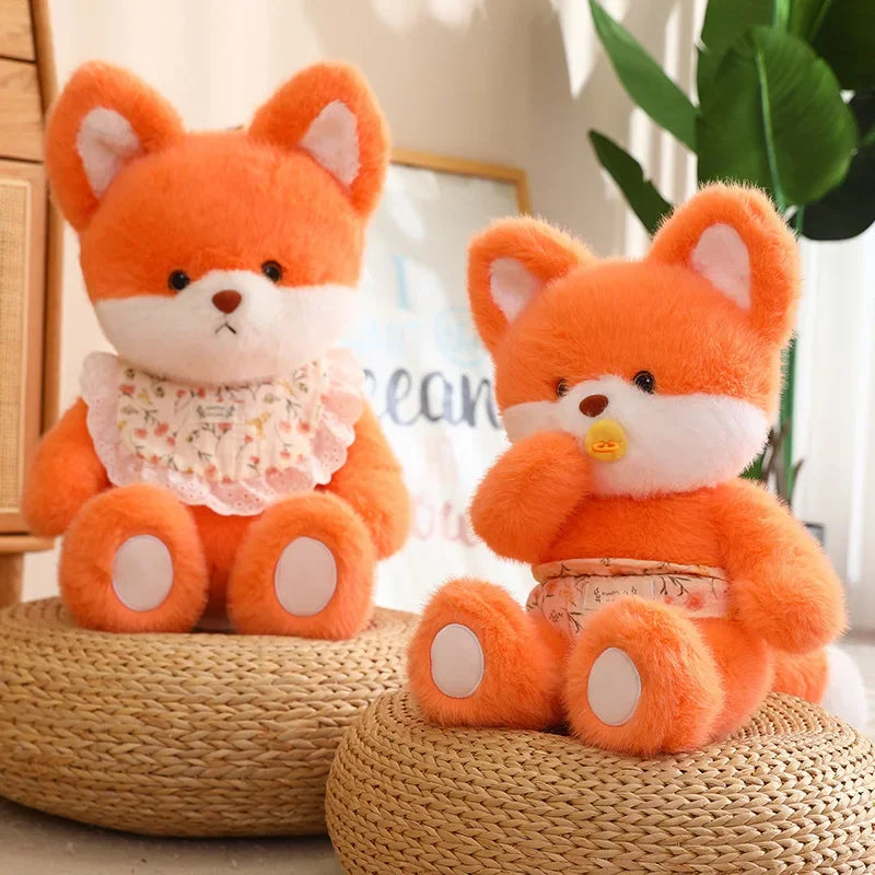 Cute Plush Fox, Cat, Rabbit & Bear Toys - Soft Stuffed Animal Gifts - Image 5