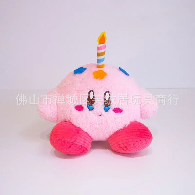 Kawaii Star Kirby Plush Toy - Adorable Ghost & Heart Doll for Kids - Image 5