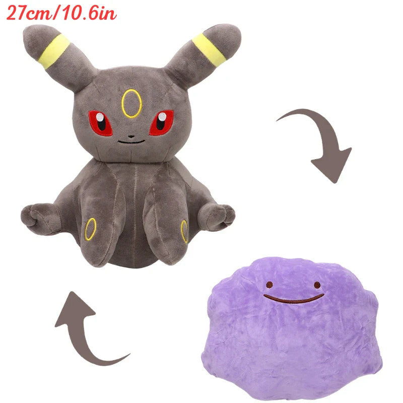 Creative Fun PokÃ©mon Ditto Plush Toys - Double-Sided Birthday Gifts - Image 10