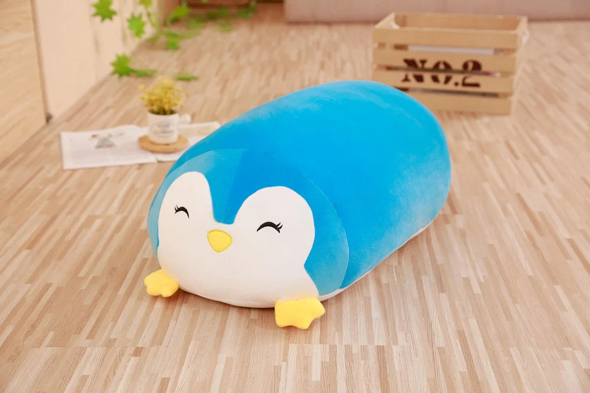 Huge Plush Animal Pillows - Adorable Cat, Piggy & Hamster Cushions - Image 6
