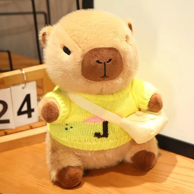 Cute Capybara Plush Toy - Cozy Sweater Doll for Kids & Home Decor - Image 22