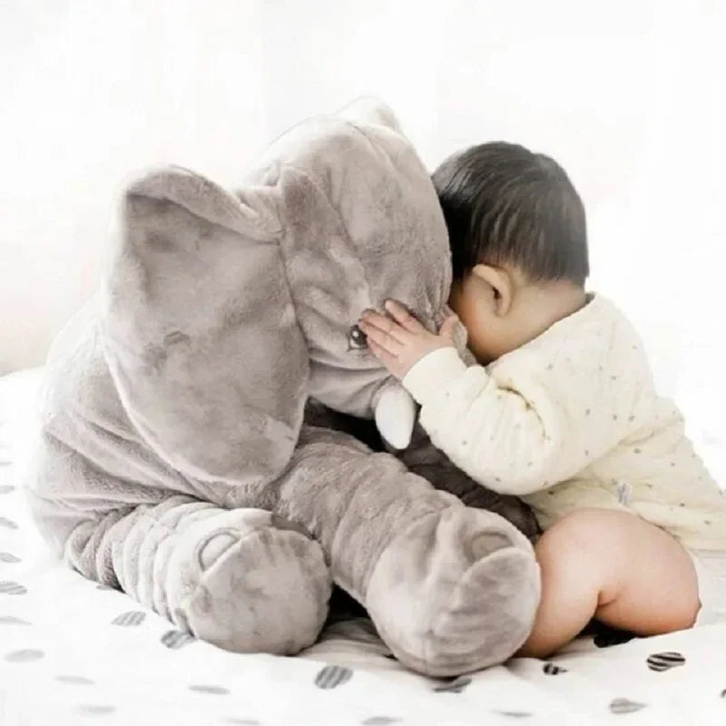 Soft 40cm Elephant Plush Toy - Adorable Baby Pillow & Gift for Kids - Image 4