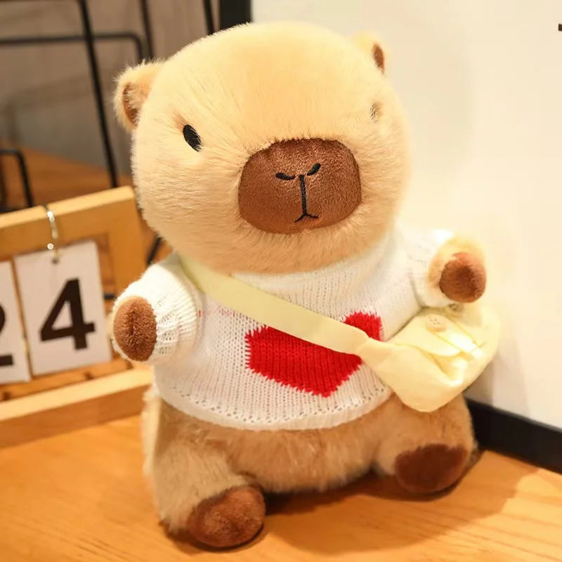 Cute Capybara Plush Toy - Cozy Sweater Doll for Kids & Home Decor - Image 17