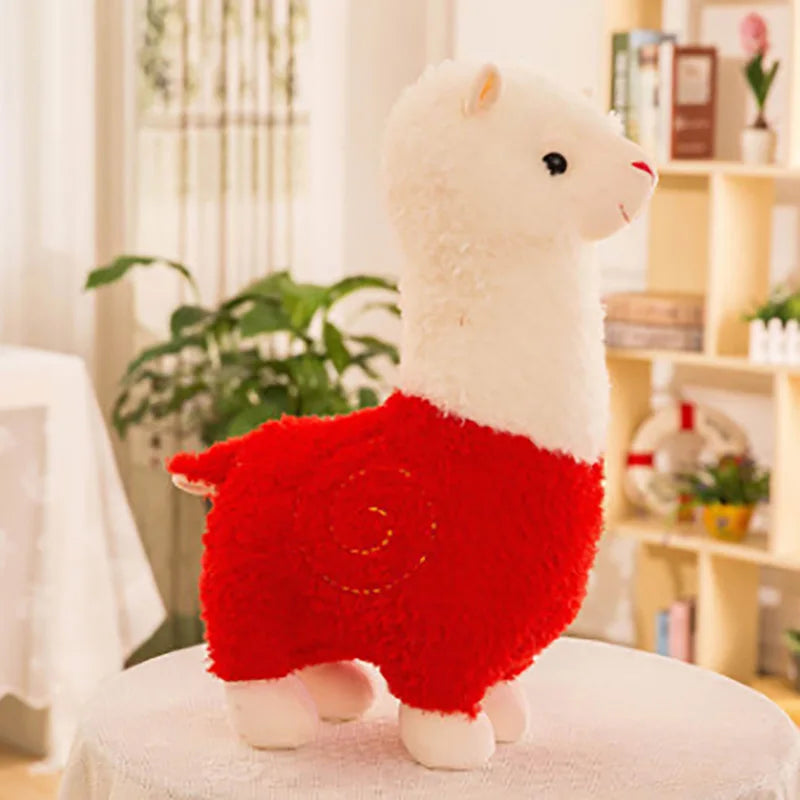 Adorable 25cm Alpaca Plush Toy - Soft Cotton Doll in 6 Colors - Image 3
