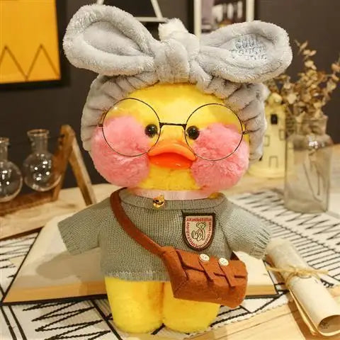 Kawaii 30cm Pato Plush Duck - Soft, Cuddly, and Adorable Hug Buddy! - Image 6