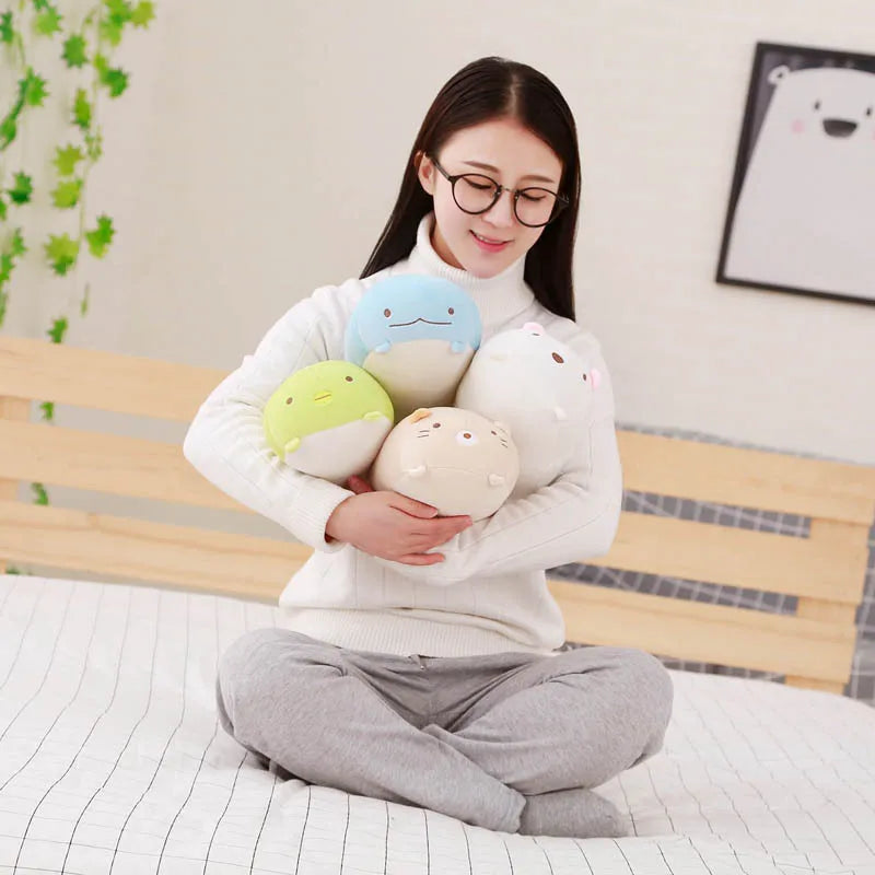 Cute 30cm Plush Animal Pillows - Adorable Dog, Cat, Totoro & More! - Image 3