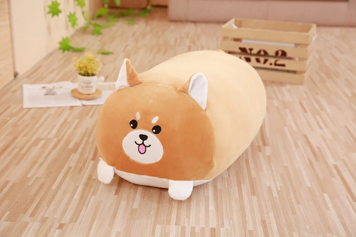 Huge Plush Animal Pillows - Adorable Cat, Piggy & Hamster Cushions - Image 18
