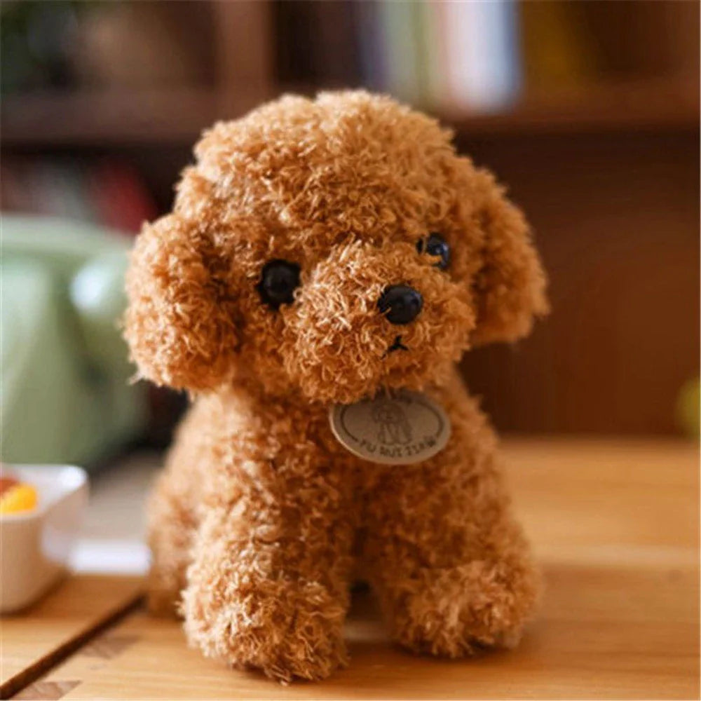 Cute 20CM Plush Curly Dog Toy - Perfect Gift for Kids! - Image 3