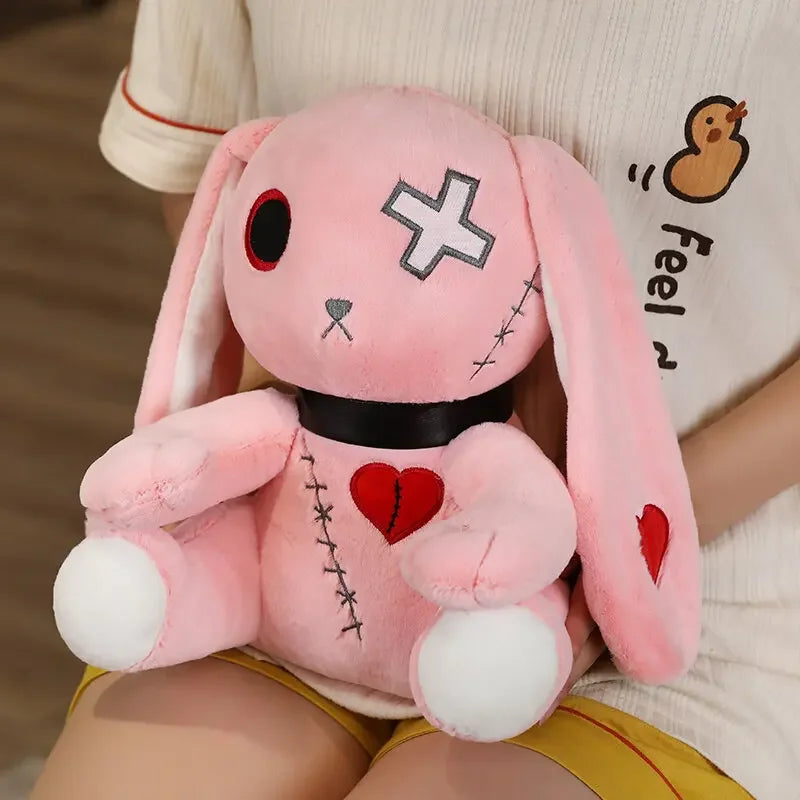 Creepy Goth Bunny Plushie - Image 6
