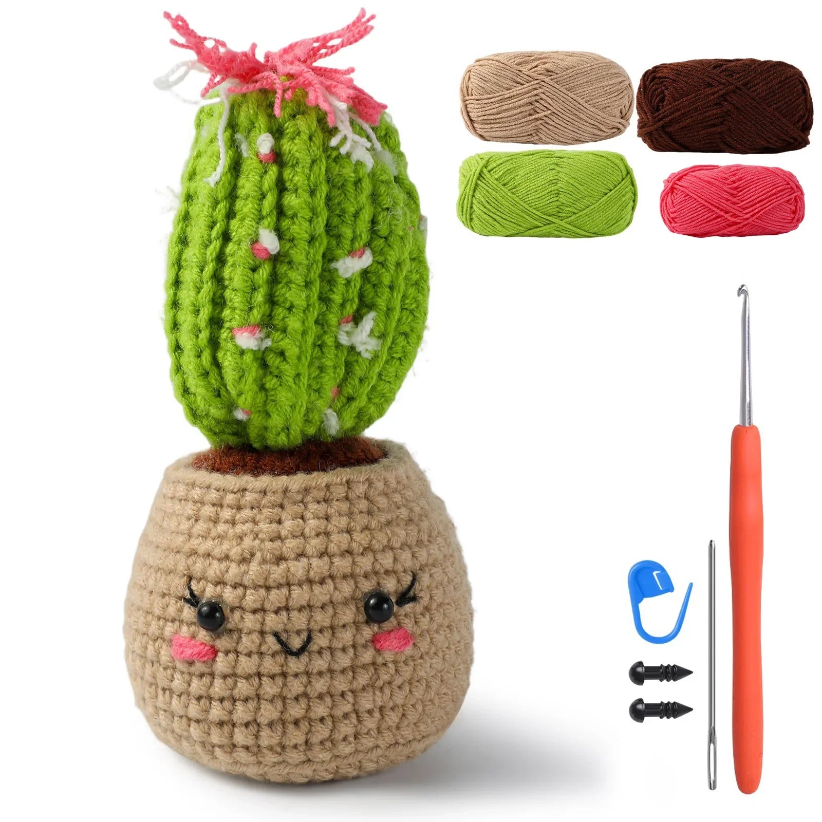 Animal DIY Crochet Kit: Easy Plush Doll with Quality Yarn & Needles - Image 10