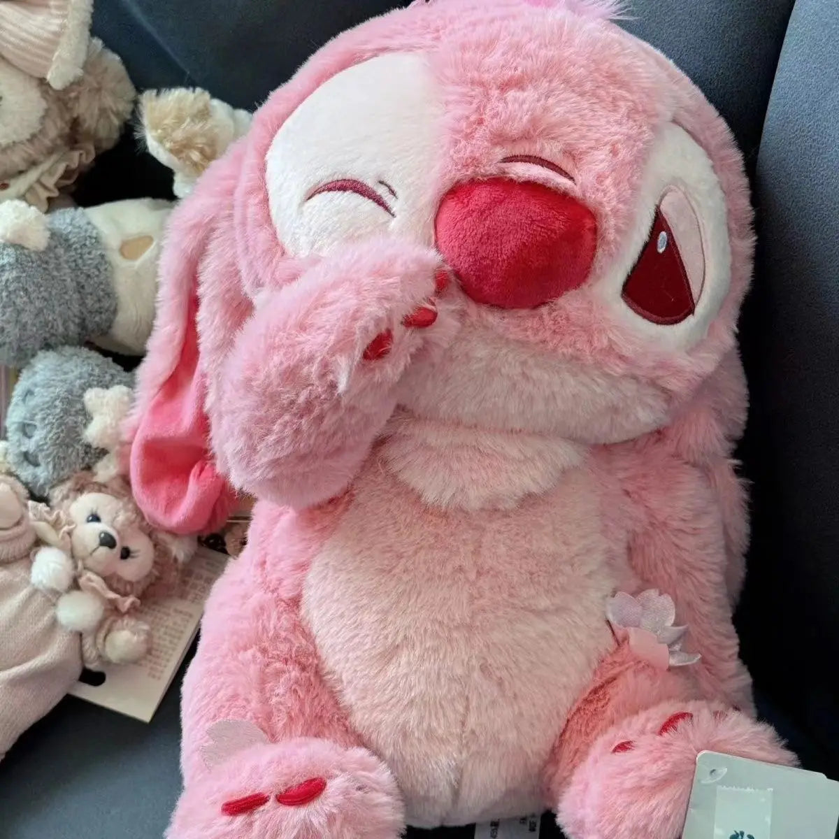 Disney Pink Stitch Sakura Plush Toy - Kawaii Room Decor & Gift - Image 5