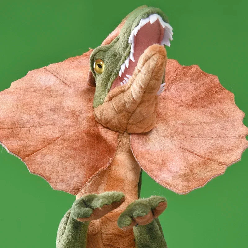 Cool Dilophosaurus Plush Toy - Adorable Double Crested Dinosaur Gift for Kids - Image 5