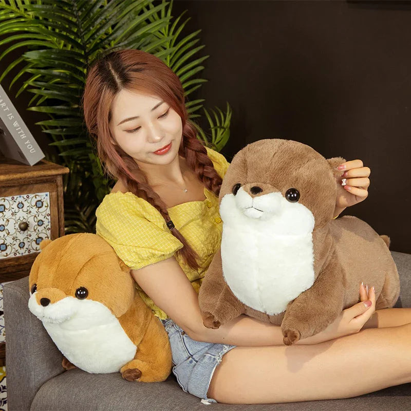 Cute 50cm Realistic Otter Plush Toy - Soft & Cuddly Gift for Kids - Image 7