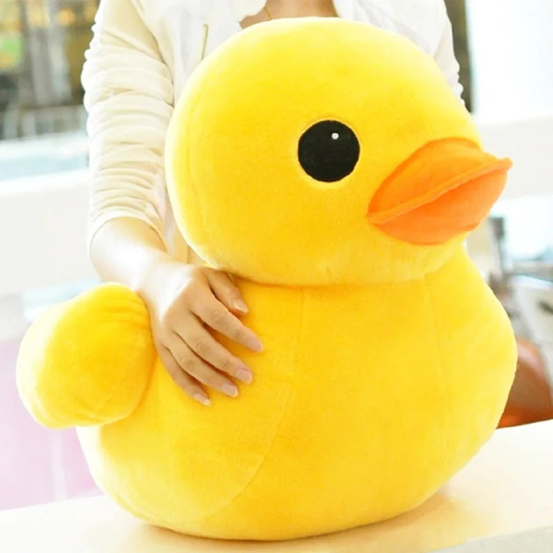 Big Yellow Duck Mini Plush Toy - Adorable Soft Stuffed Animal Gift for Kids - Image 3