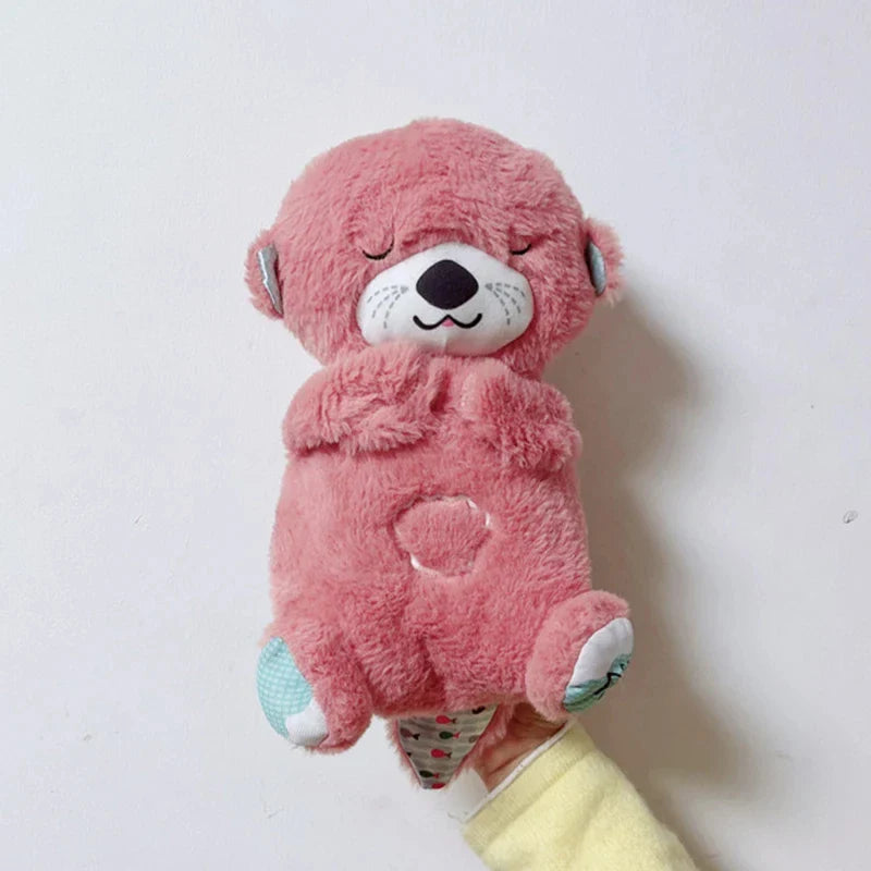 Baby Bear Soothes Otter Plush Toy - Musical Sleep Companion for Kids - Image 20