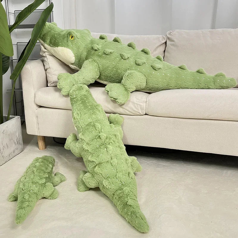 Super Soft Crocodile Plush Luxuriously Soft - Image 3