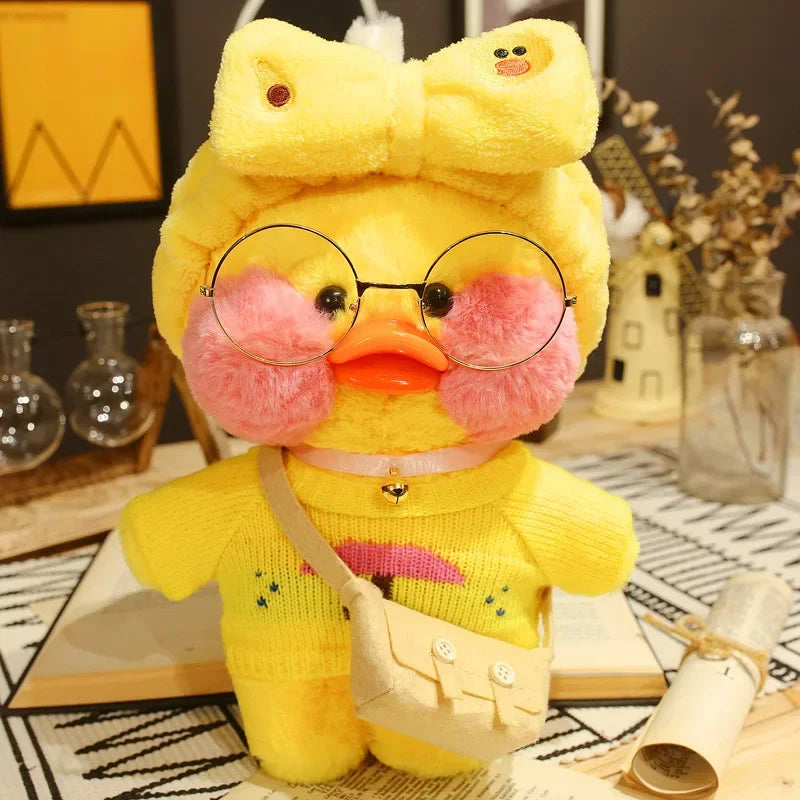 Kawaii 30cm Pato Plush Duck - Soft, Cuddly, and Adorable Hug Buddy! - Image 7