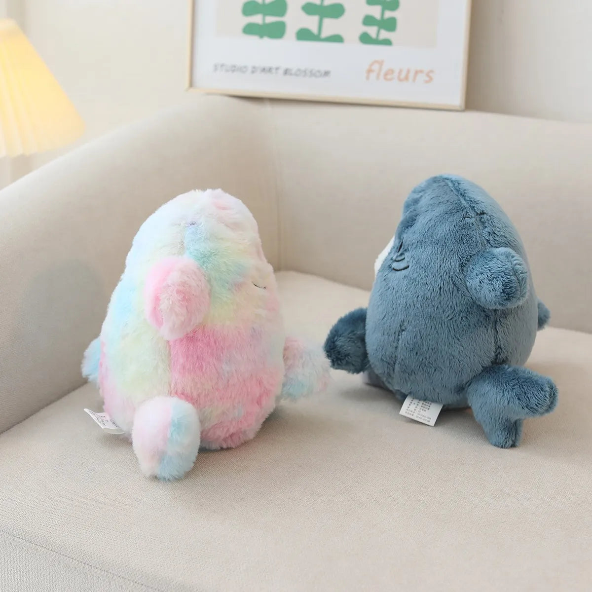 Soft Shark Cat Plush Companion - Image 4