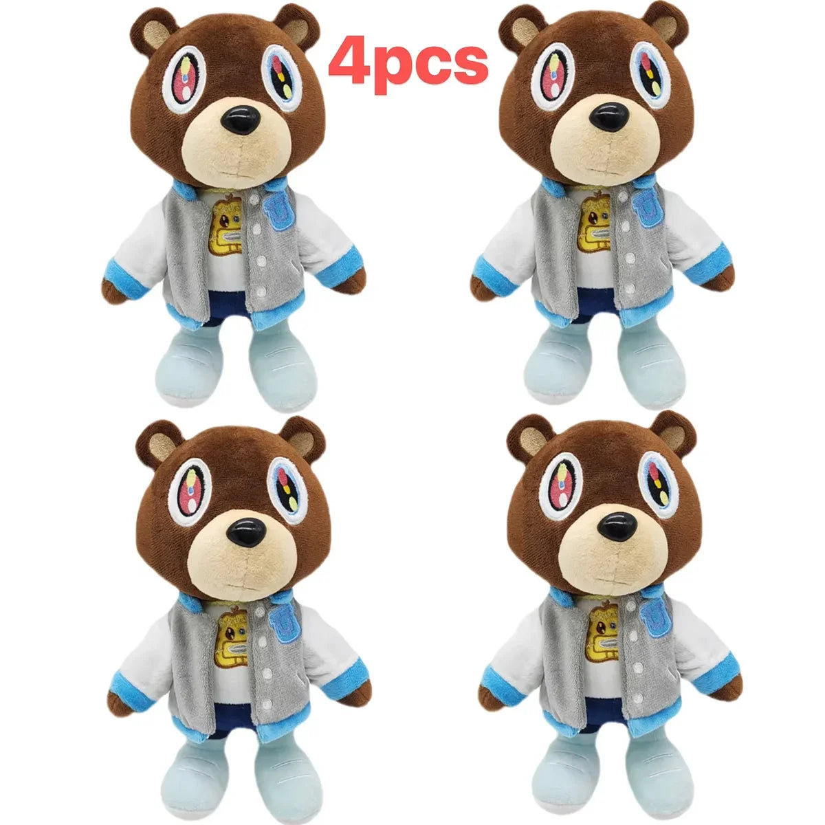 Cuddly Weighted Bear Plush Toy - Soothing Comfort for All Ages - Image 4