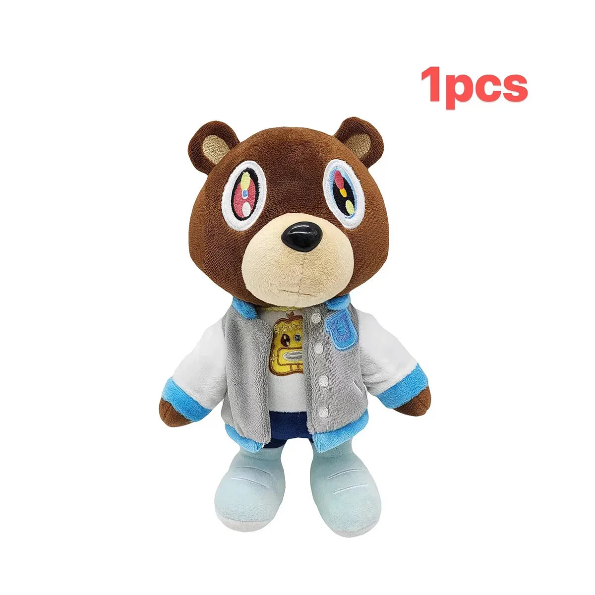 Cuddly Weighted Bear Plush Toy - Soothing Comfort for All Ages - Image 6