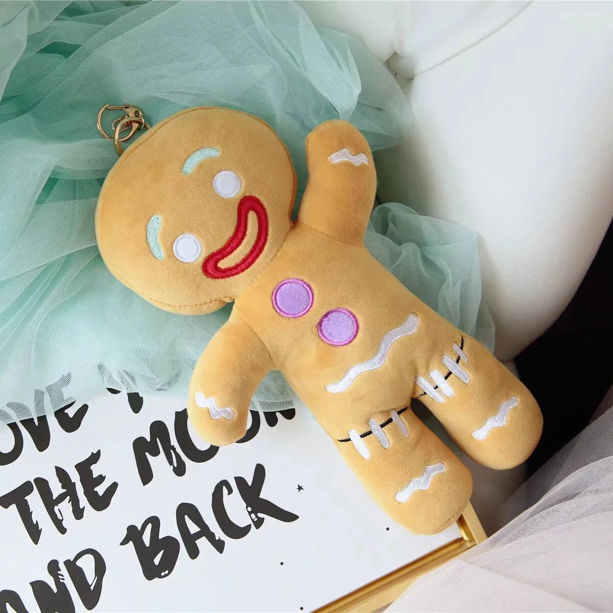 Lovely Gingerbread Man Plush Toy - Image 4