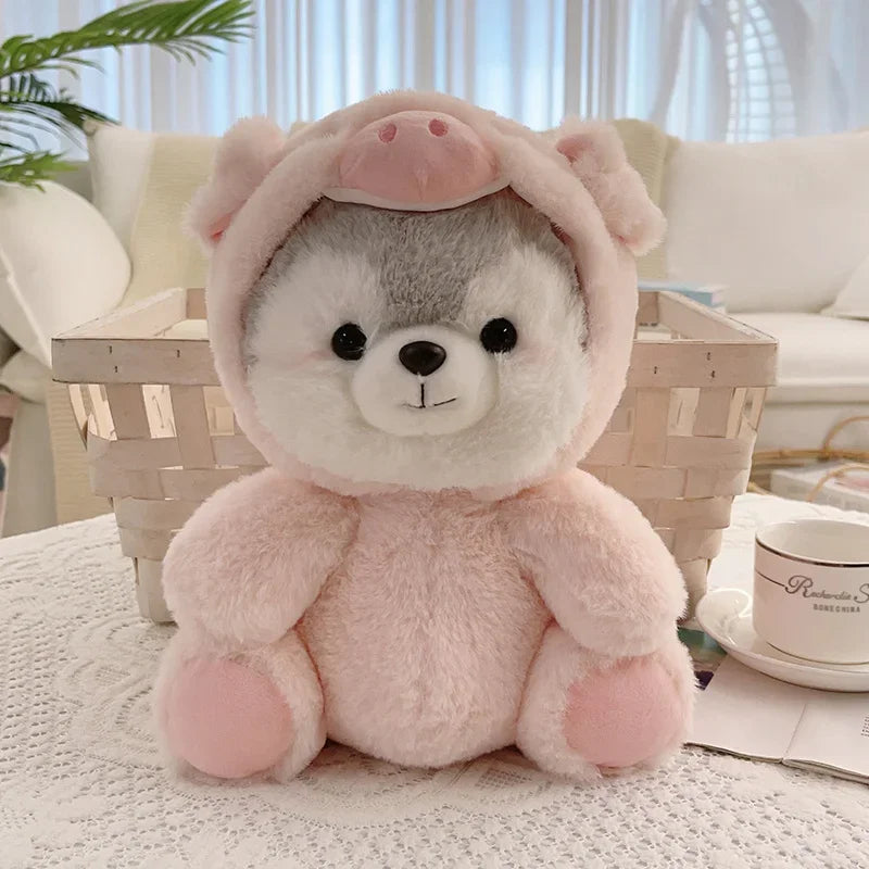 Cuddly Plushie Collection: Adorable Pink Pig, Koala, Dinosaur & More! - Image 4